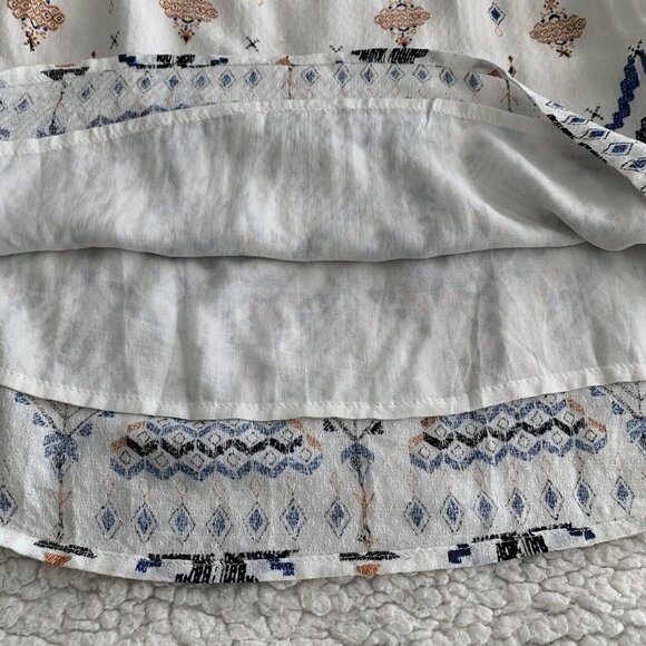 Urban Outfitters Ecote Guinevere Dress NEW Womens Medium White Cut Out Back - Picture 7 of 11